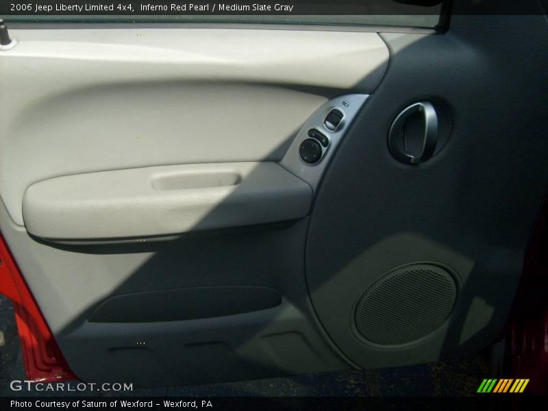 Inferno Red Pearl / Medium Slate Gray 2006 Jeep Liberty Limited 4x4