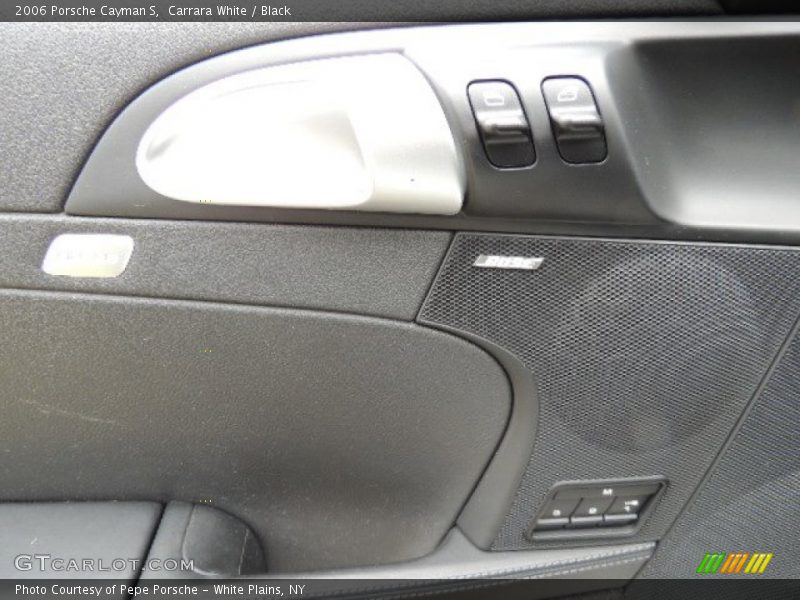 Carrara White / Black 2006 Porsche Cayman S