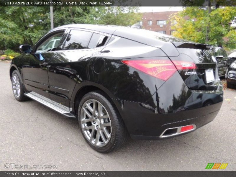 Crystal Black Pearl / Ebony 2010 Acura ZDX AWD Technology
