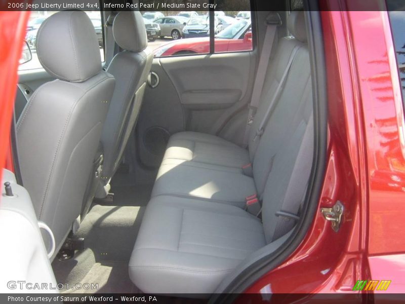 Inferno Red Pearl / Medium Slate Gray 2006 Jeep Liberty Limited 4x4