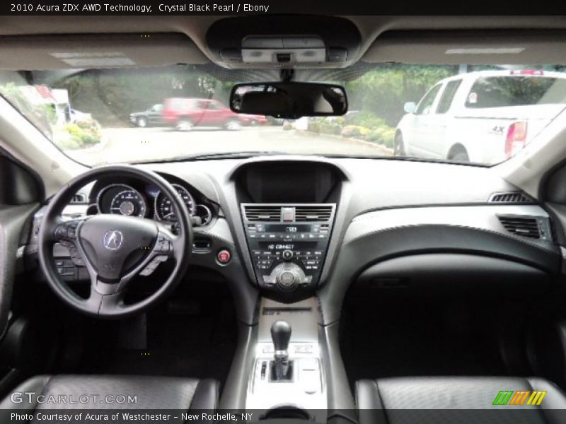 Crystal Black Pearl / Ebony 2010 Acura ZDX AWD Technology