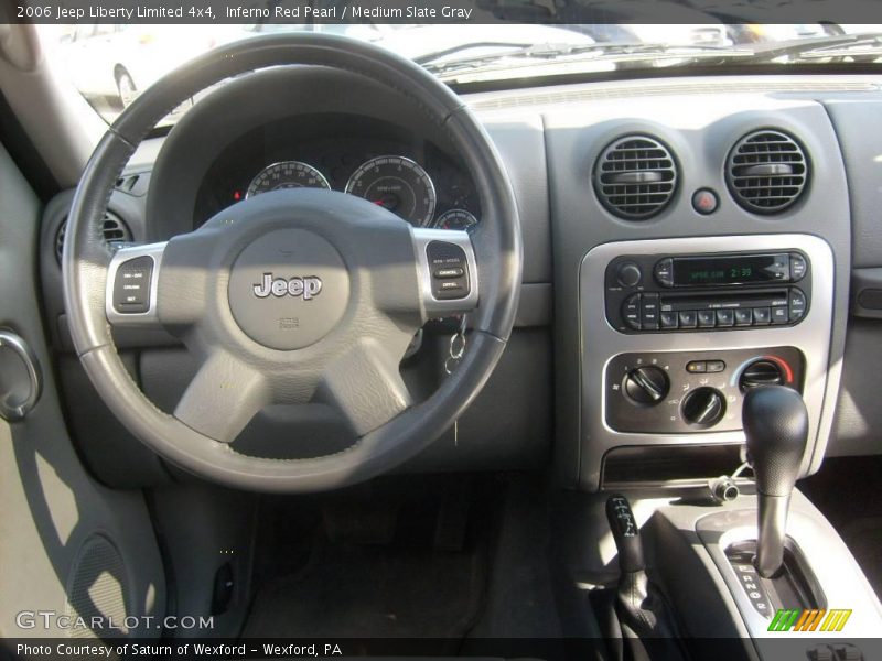 Inferno Red Pearl / Medium Slate Gray 2006 Jeep Liberty Limited 4x4