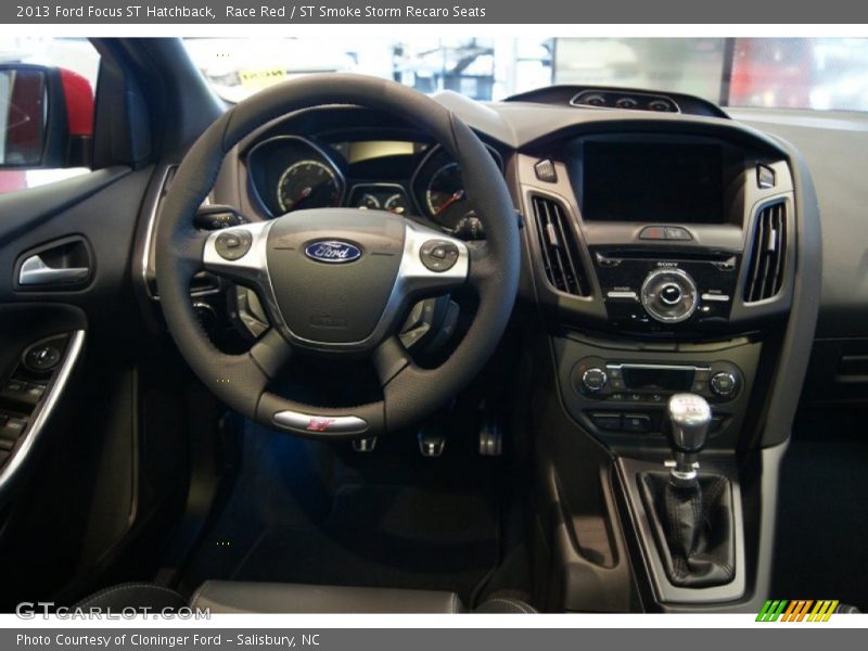 Dashboard of 2013 Focus ST Hatchback