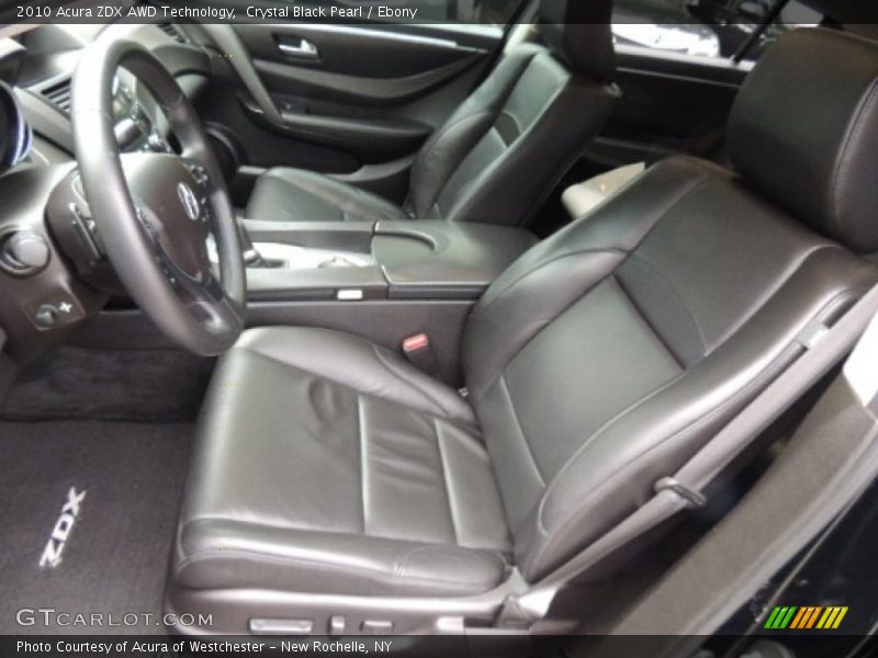 Crystal Black Pearl / Ebony 2010 Acura ZDX AWD Technology