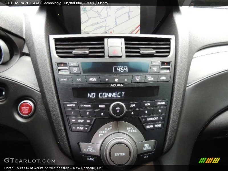 Crystal Black Pearl / Ebony 2010 Acura ZDX AWD Technology