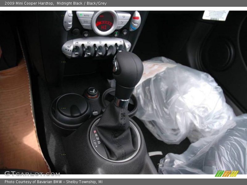 Midnight Black / Black/Grey 2009 Mini Cooper Hardtop