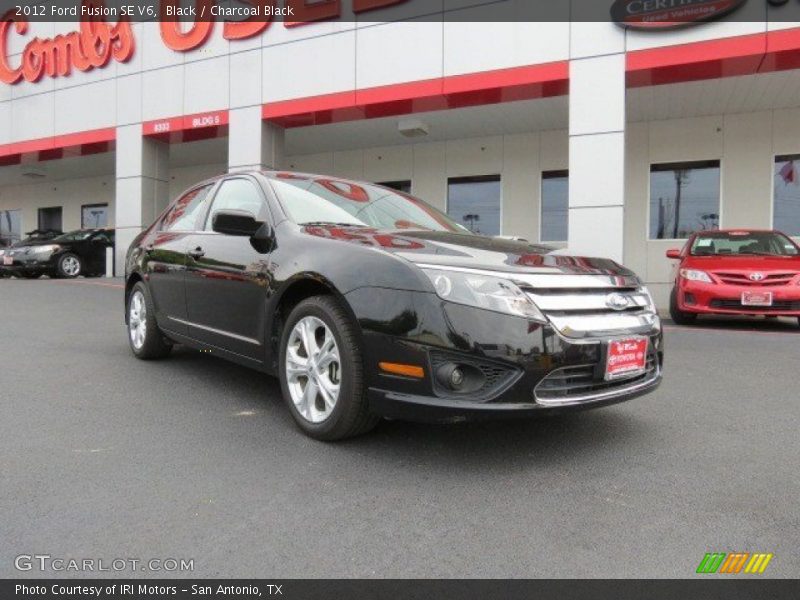 Black / Charcoal Black 2012 Ford Fusion SE V6