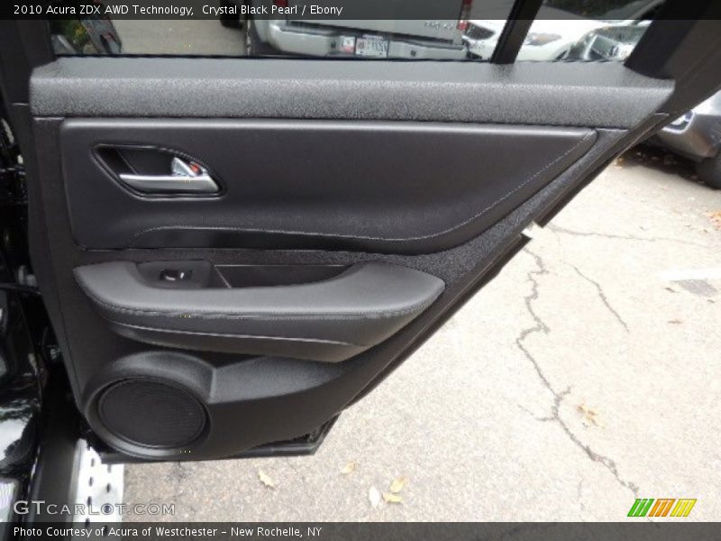 Crystal Black Pearl / Ebony 2010 Acura ZDX AWD Technology