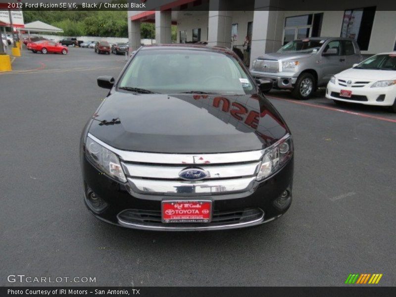 Black / Charcoal Black 2012 Ford Fusion SE V6