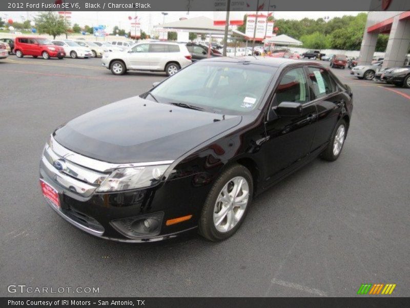 Black / Charcoal Black 2012 Ford Fusion SE V6