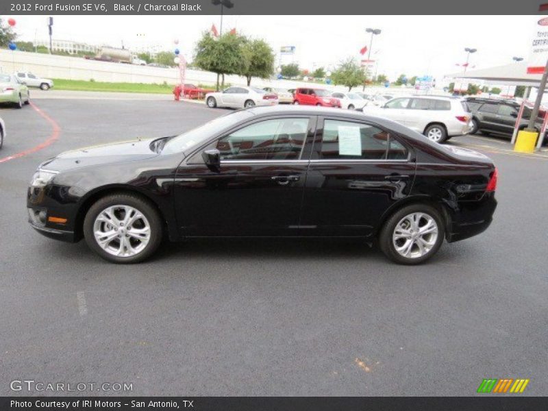 Black / Charcoal Black 2012 Ford Fusion SE V6