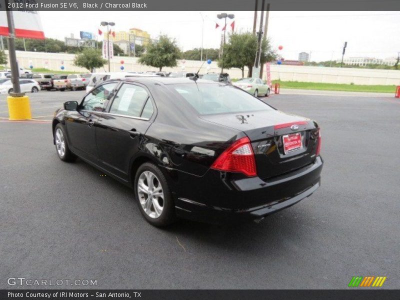 Black / Charcoal Black 2012 Ford Fusion SE V6