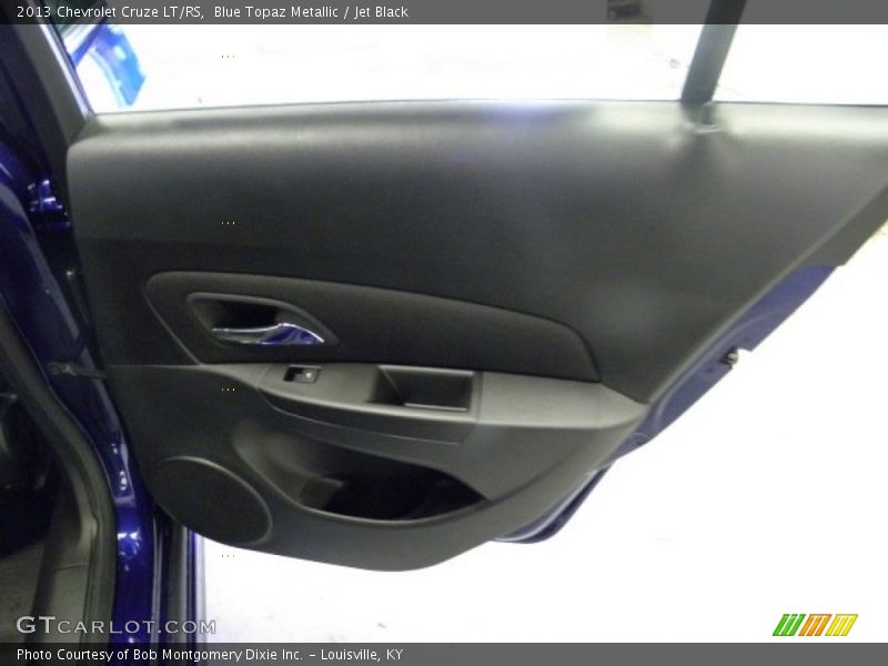 Blue Topaz Metallic / Jet Black 2013 Chevrolet Cruze LT/RS