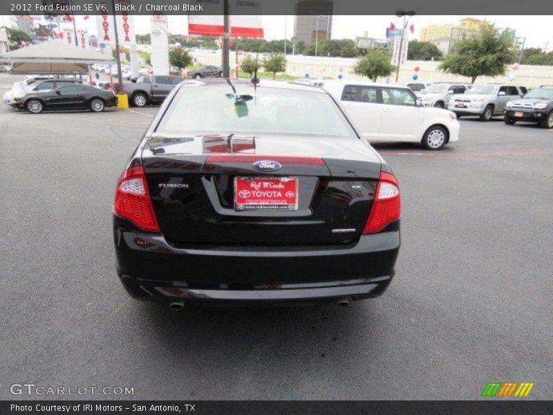 Black / Charcoal Black 2012 Ford Fusion SE V6