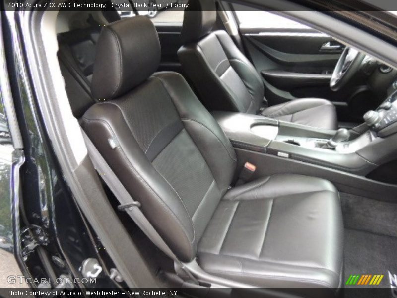 Crystal Black Pearl / Ebony 2010 Acura ZDX AWD Technology