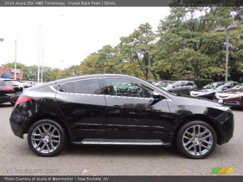 Crystal Black Pearl / Ebony 2010 Acura ZDX AWD Technology