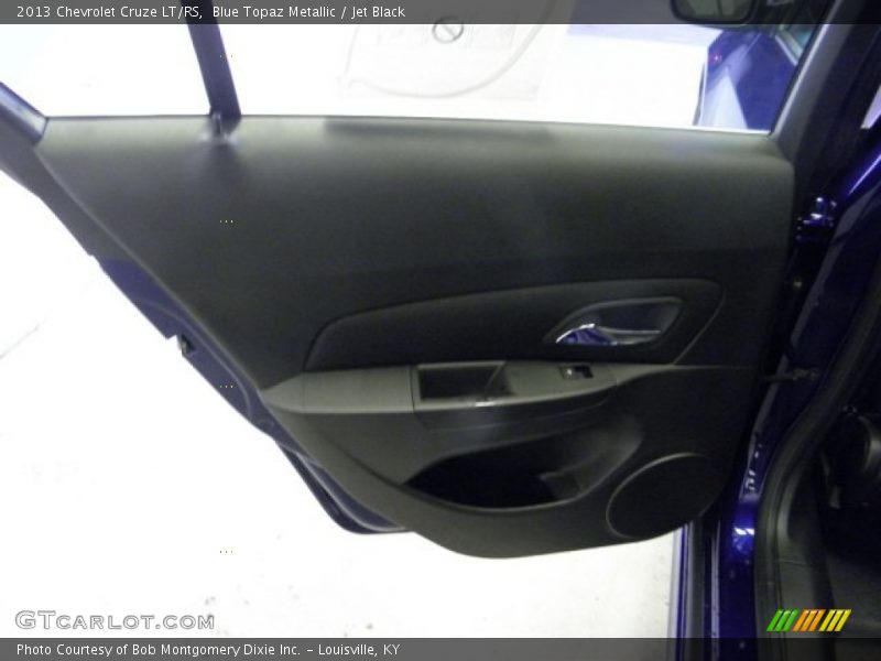 Blue Topaz Metallic / Jet Black 2013 Chevrolet Cruze LT/RS