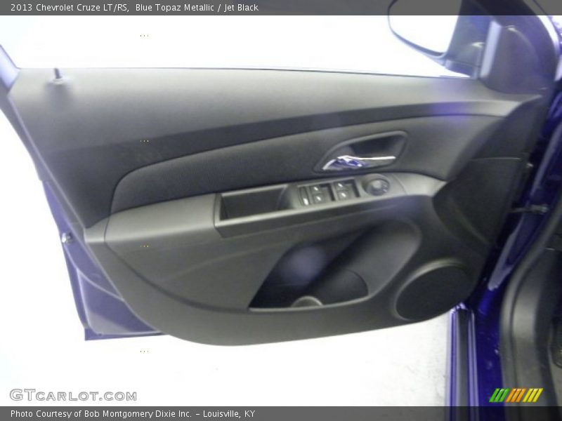 Blue Topaz Metallic / Jet Black 2013 Chevrolet Cruze LT/RS