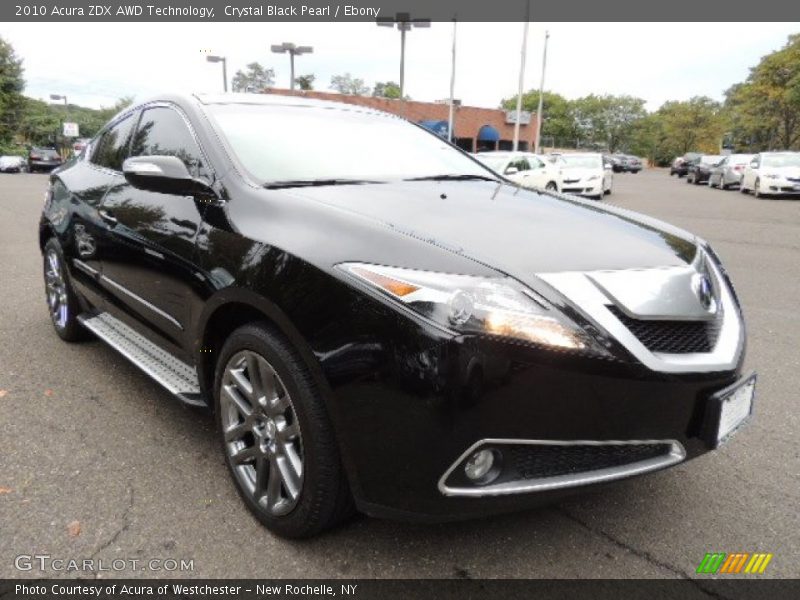 Crystal Black Pearl / Ebony 2010 Acura ZDX AWD Technology