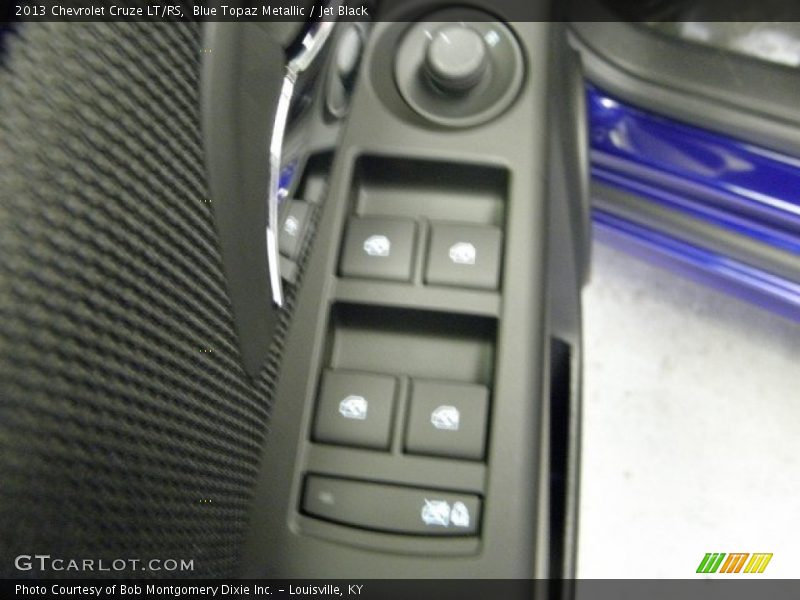 Blue Topaz Metallic / Jet Black 2013 Chevrolet Cruze LT/RS
