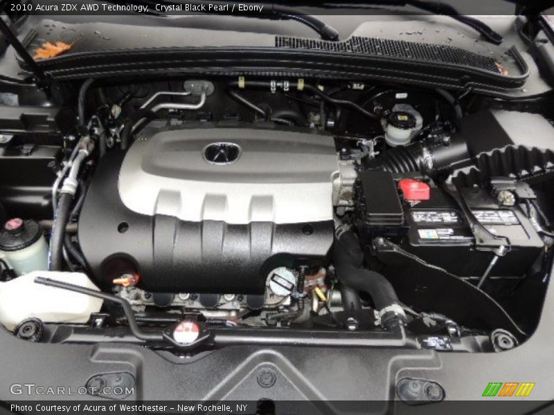 Crystal Black Pearl / Ebony 2010 Acura ZDX AWD Technology