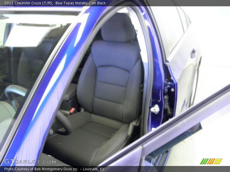 Blue Topaz Metallic / Jet Black 2013 Chevrolet Cruze LT/RS