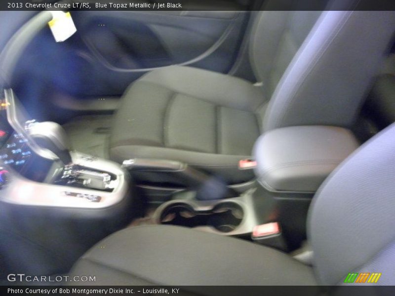 Blue Topaz Metallic / Jet Black 2013 Chevrolet Cruze LT/RS