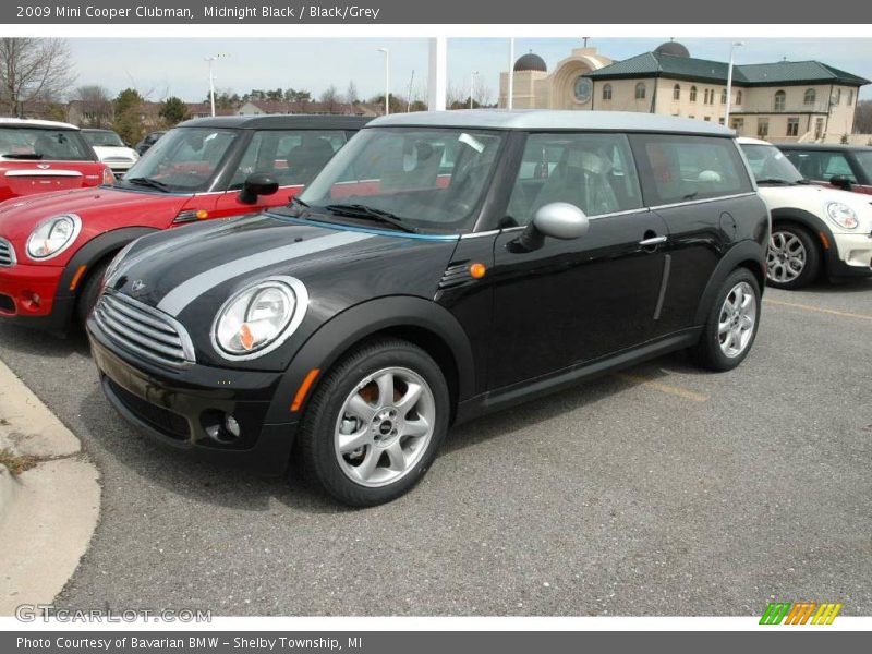 Midnight Black / Black/Grey 2009 Mini Cooper Clubman