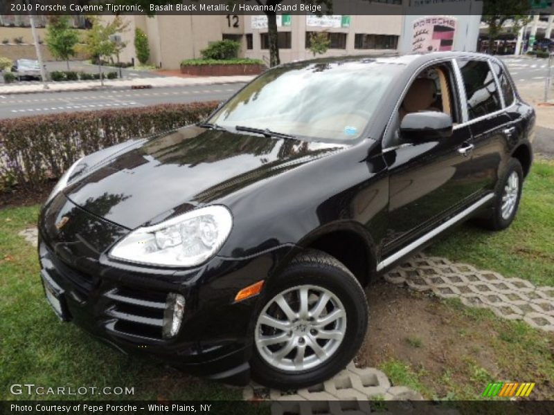 Basalt Black Metallic / Havanna/Sand Beige 2010 Porsche Cayenne Tiptronic