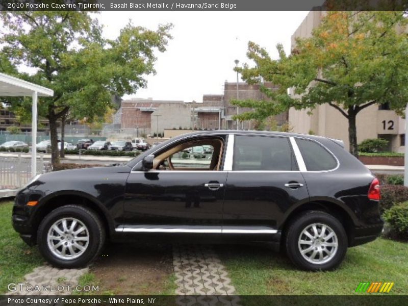 Basalt Black Metallic / Havanna/Sand Beige 2010 Porsche Cayenne Tiptronic