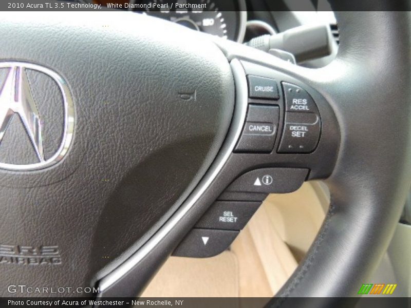 Controls of 2010 TL 3.5 Technology