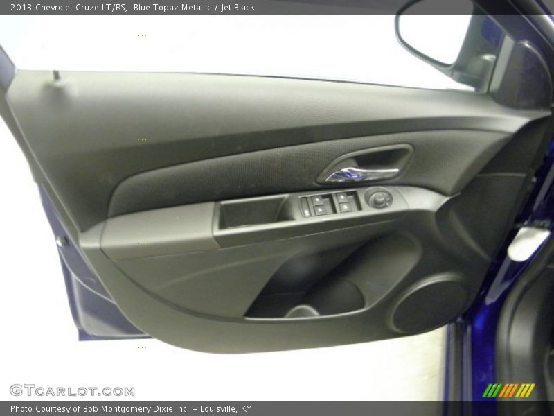 Blue Topaz Metallic / Jet Black 2013 Chevrolet Cruze LT/RS