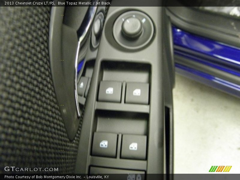 Blue Topaz Metallic / Jet Black 2013 Chevrolet Cruze LT/RS