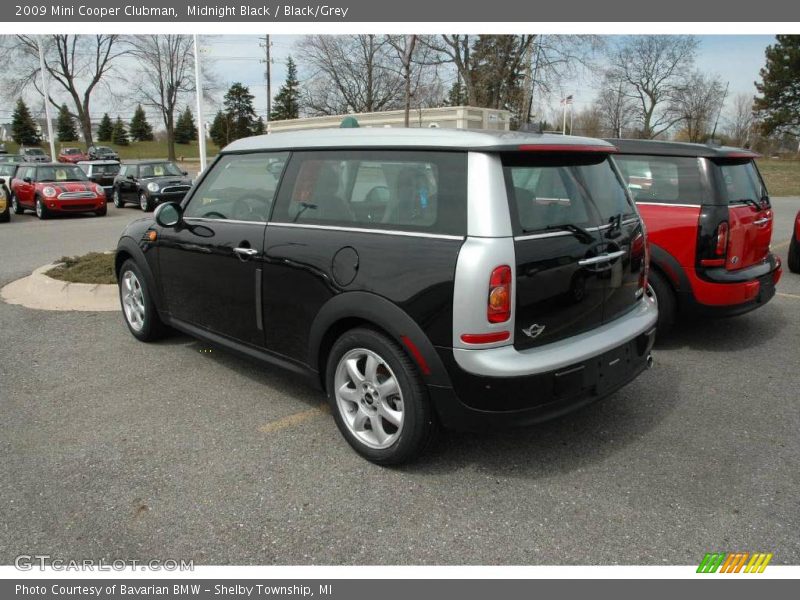 Midnight Black / Black/Grey 2009 Mini Cooper Clubman