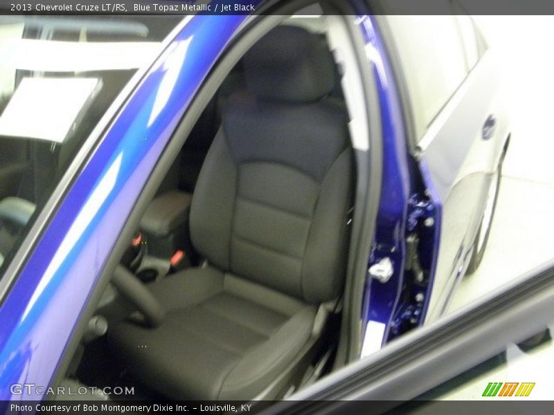Blue Topaz Metallic / Jet Black 2013 Chevrolet Cruze LT/RS