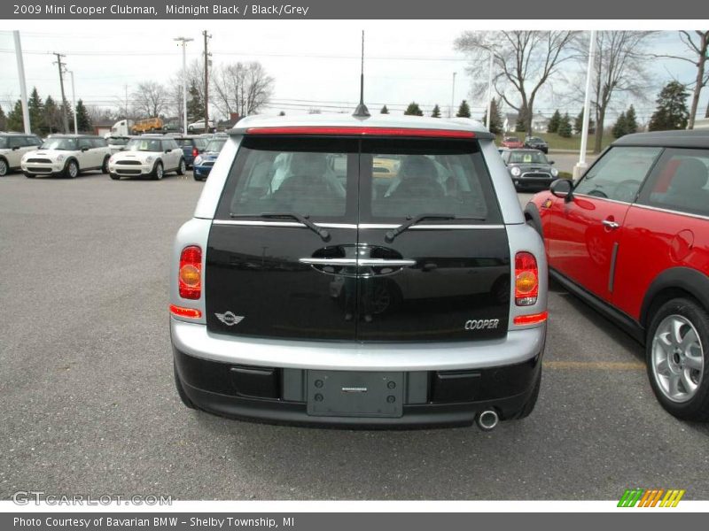Midnight Black / Black/Grey 2009 Mini Cooper Clubman