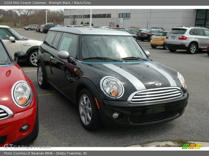 Midnight Black / Black/Grey 2009 Mini Cooper Clubman