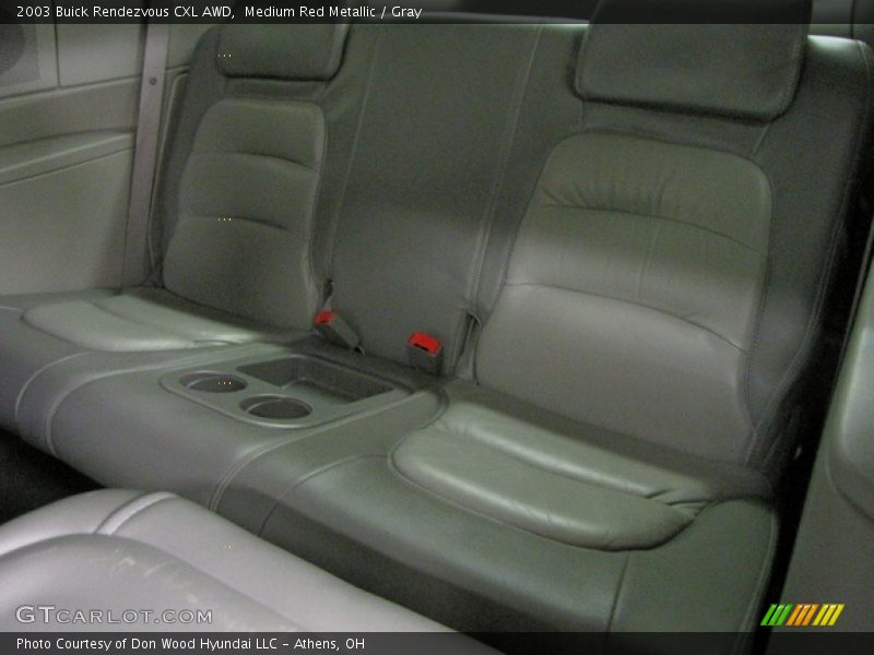 Medium Red Metallic / Gray 2003 Buick Rendezvous CXL AWD