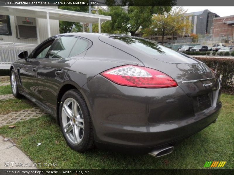 Agate Grey Metallic / Black 2013 Porsche Panamera 4