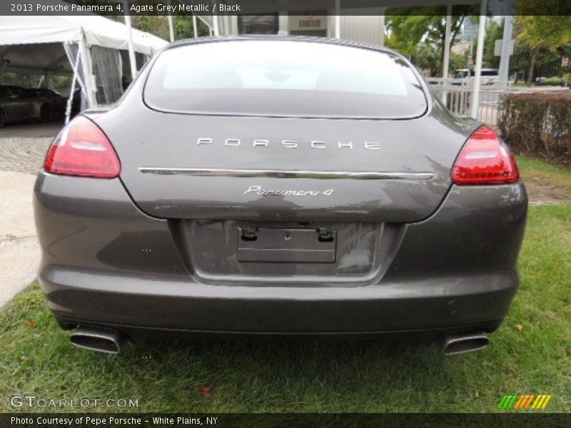 Agate Grey Metallic / Black 2013 Porsche Panamera 4