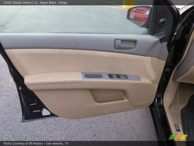 Super Black / Beige 2009 Nissan Sentra 2.0