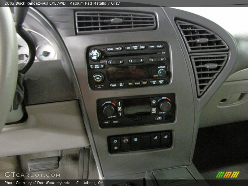 Medium Red Metallic / Gray 2003 Buick Rendezvous CXL AWD