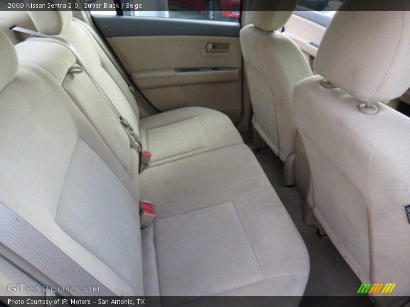 Super Black / Beige 2009 Nissan Sentra 2.0