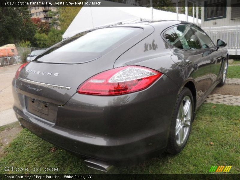 Agate Grey Metallic / Black 2013 Porsche Panamera 4