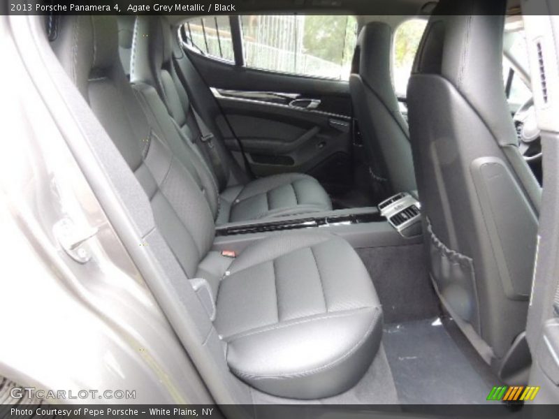 Rear Seat of 2013 Panamera 4