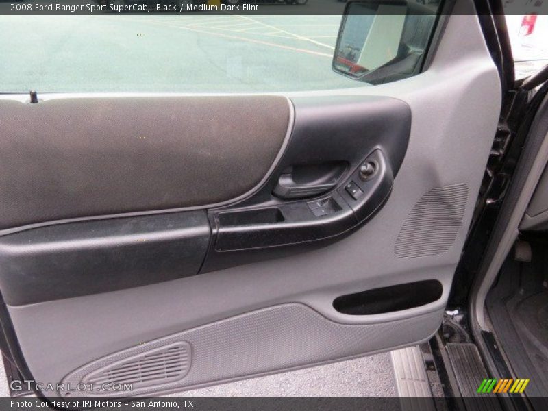 Black / Medium Dark Flint 2008 Ford Ranger Sport SuperCab