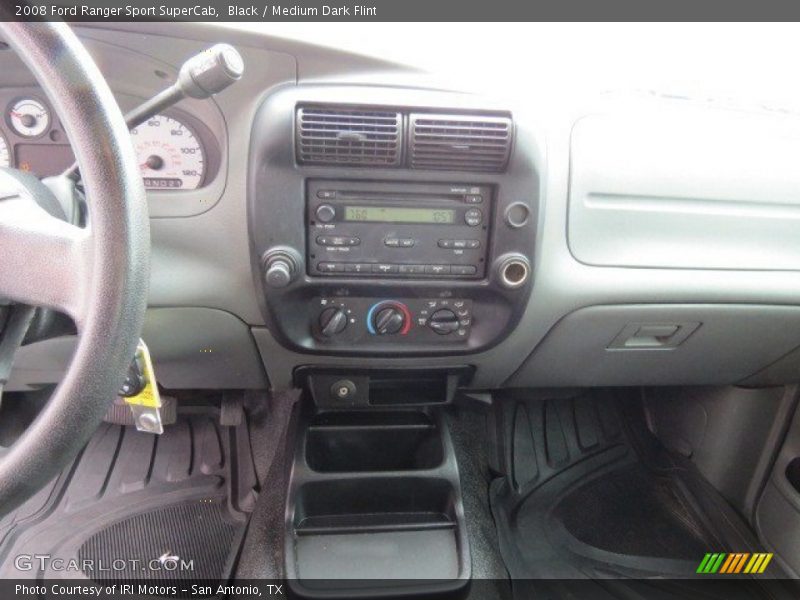 Black / Medium Dark Flint 2008 Ford Ranger Sport SuperCab
