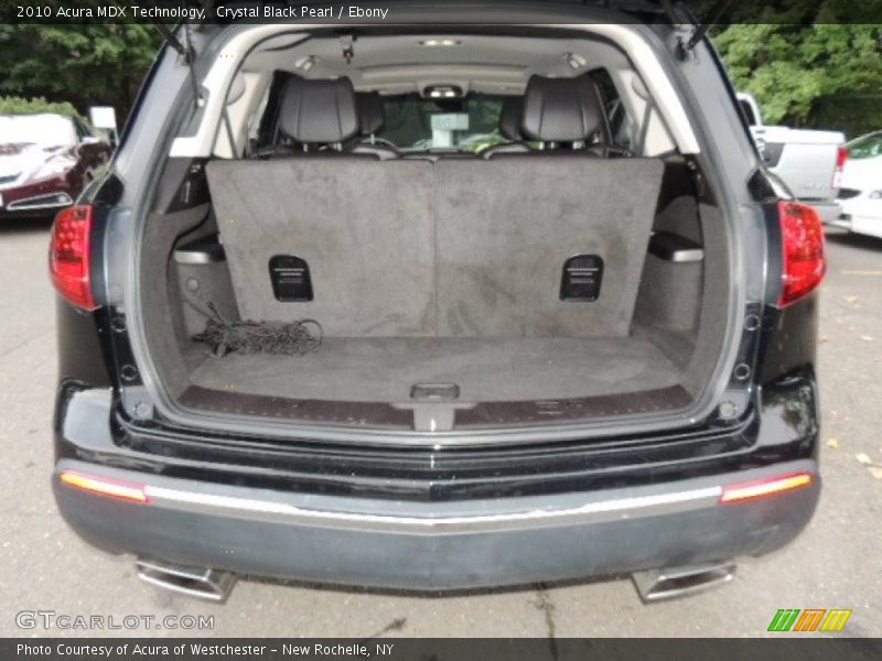 Crystal Black Pearl / Ebony 2010 Acura MDX Technology