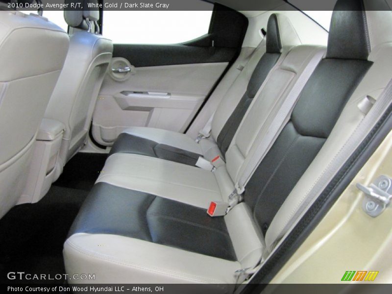 White Gold / Dark Slate Gray 2010 Dodge Avenger R/T