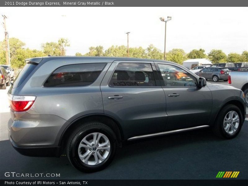 Mineral Gray Metallic / Black 2011 Dodge Durango Express